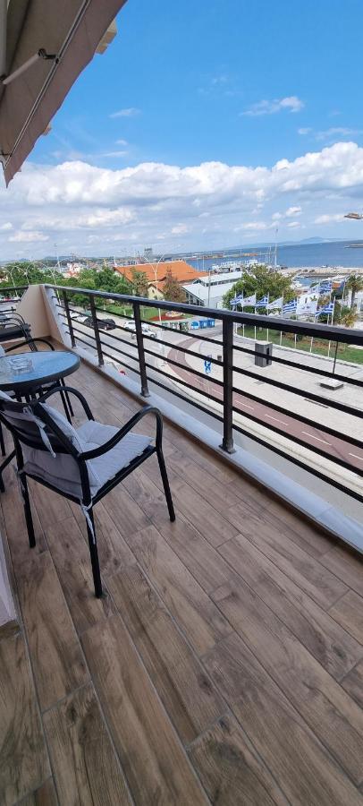 Amazing Sea View Apartment In The City Center! Alexandrúpoli Kültér fotó