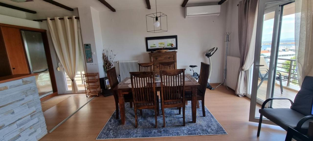 Amazing Sea View Apartment In The City Center! Alexandrúpoli Kültér fotó