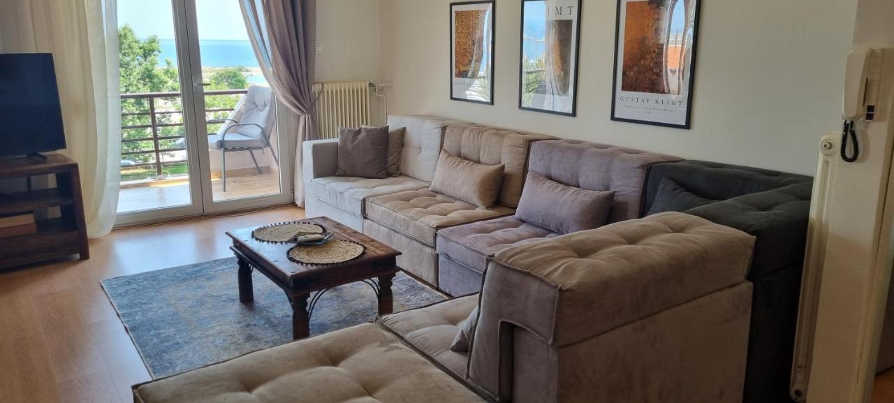 Amazing Sea View Apartment In The City Center! Alexandrúpoli Kültér fotó