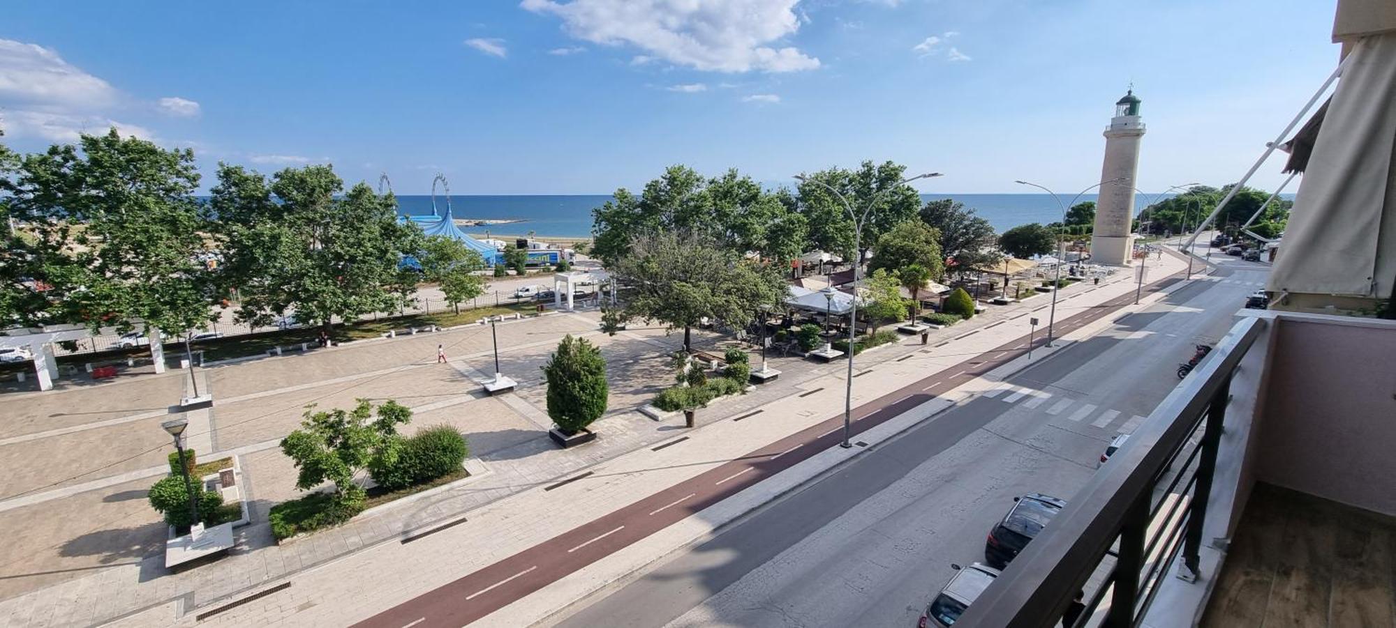 Amazing Sea View Apartment In The City Center! Alexandrúpoli Kültér fotó